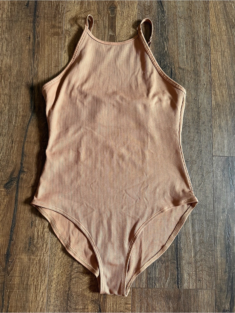 Girlfriend Collective caramel bodysuit Medium